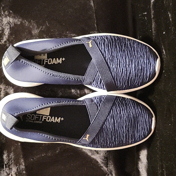 Puma Shoes - Puma - Navy Blue Slip-On, Size 10M